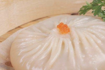 风味蟹黄灌汤包|蟹黄灌汤包是著名的湖北风味小吃