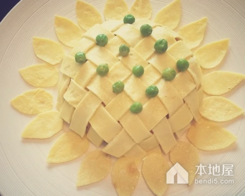 葵花豆腐|营养丰富的特色美食