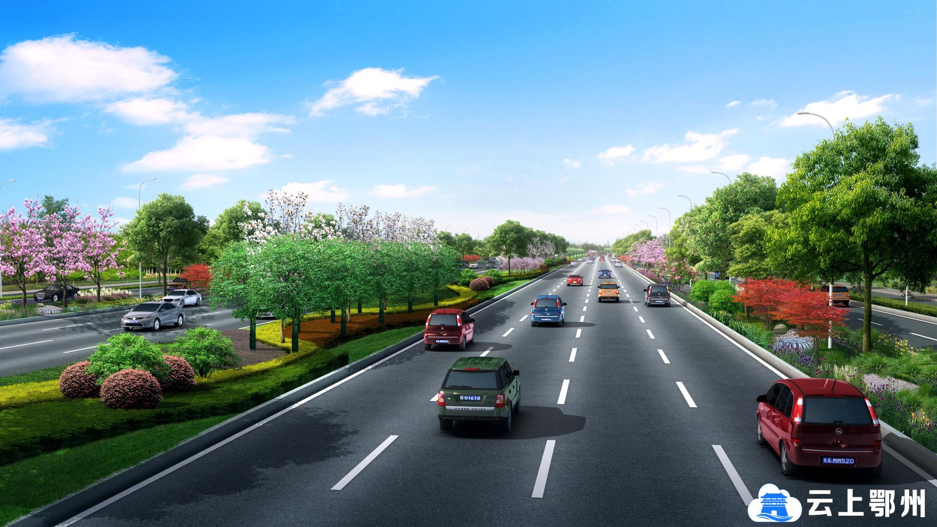 献礼中秋！ 吴楚大道（燕沙路—燕花路）道路全线贯通